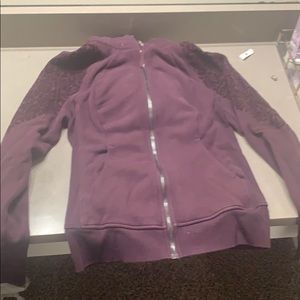 Lululemon Purple Scuba Zip-Up Hoodie